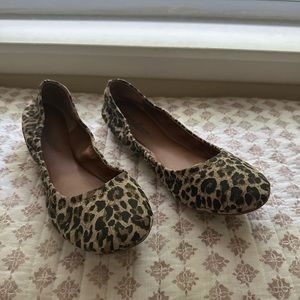 Lucky Brand Leopard Flats